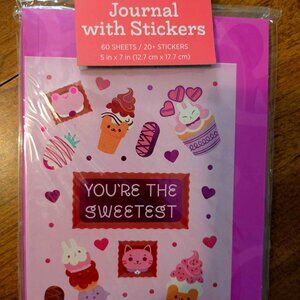 Valentine's Day Journal w/ Stickers